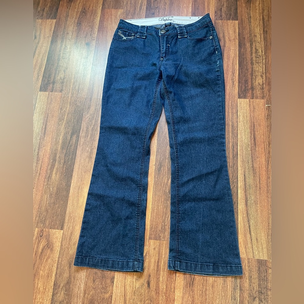 Duplex Bootcut Dark Blue Jeans